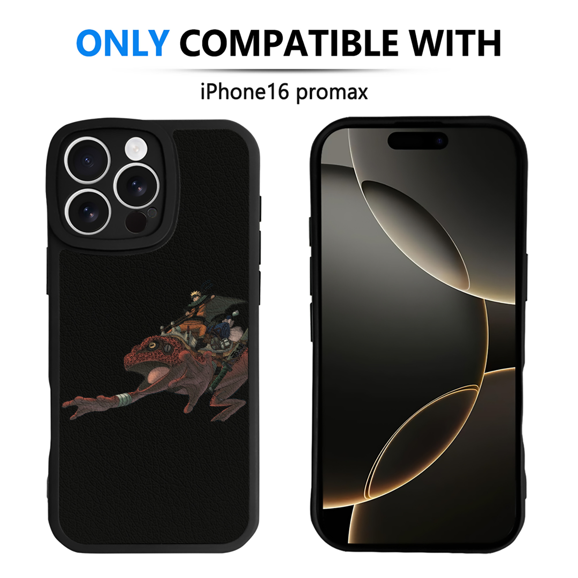 （画像用） NARUTO -ナルト- うずまき ナルト Uzumaki Naruto 【iPhone 16シリーズ対応】シリコンスマホケース（レザー調） 材質：シリコン